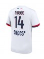 Paris Saint-Germain Desire Doue #14 Replika Borta Kläder 2025-26 Kortärmad